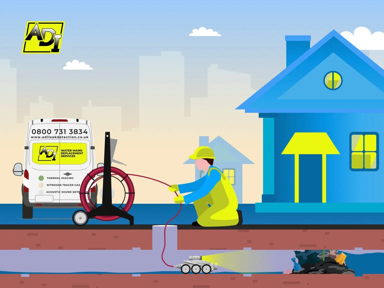 Drainage CCTV Surveys & Investigations Chadderton